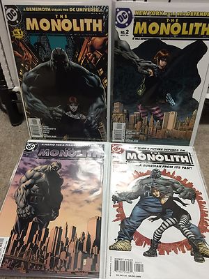 The Monolith #1-4 (2004) DC Comics 1 2 3 4