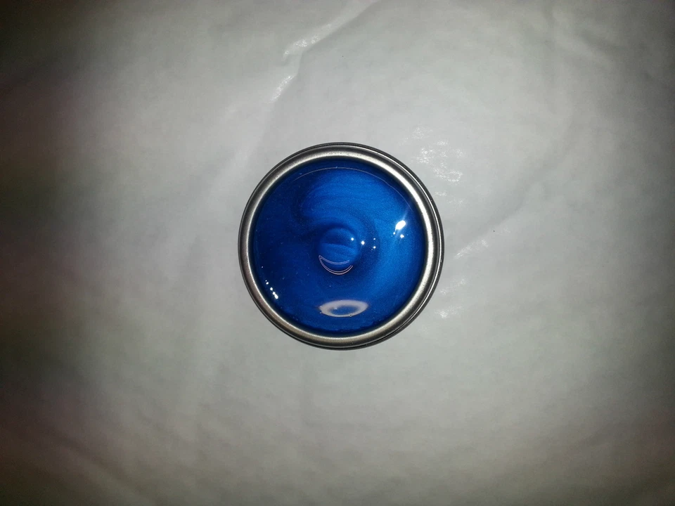 NU AGANE 500ml Firecracker Blue Metallic 2K 2 Pack Car Paint Custom Colours Direct Gloss