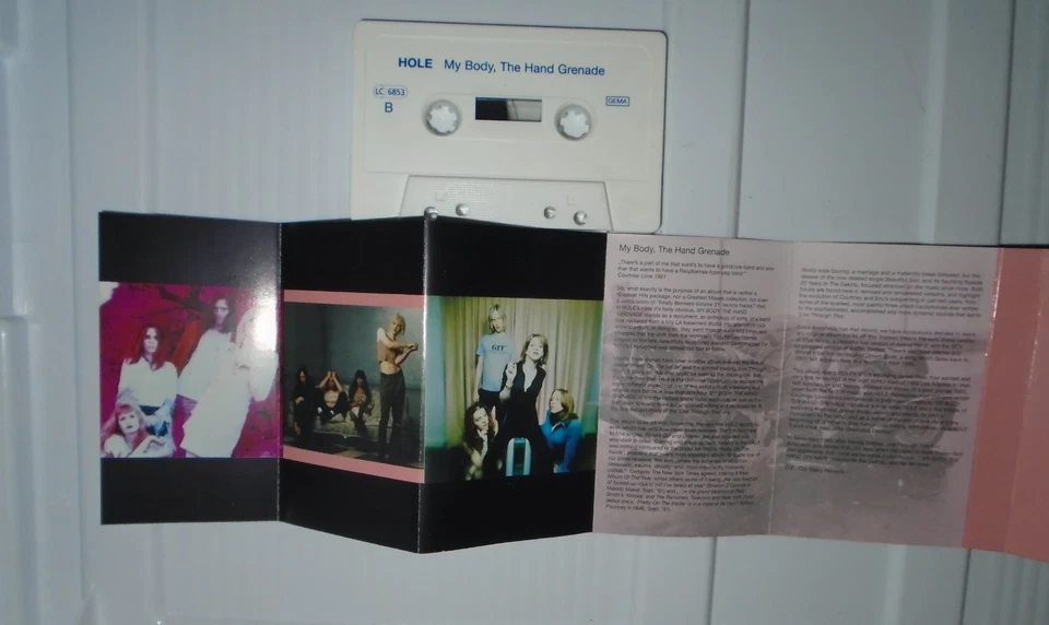 Hole My Body, The Hand Grenade German release 1997 Courtney Love ONE TIME LISTIN - Image 2 of 2