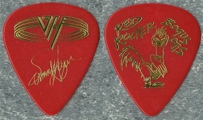 Van Halen 1993 Right Here, Right Now Sammy Hagar Bogus Otis stage Guitar Pick
