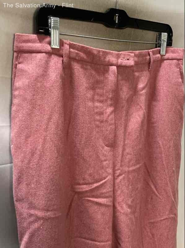 Pendleton Womens Pink Wool Flat Front Straight Le… - image 3