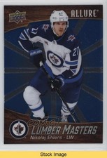 2023-24 Upper Deck Allure Lumber Masters Nikolaj Ehlers #LM-20 READ 0zn7