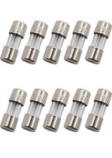 2 Packs SIXQJZML 10 Pack F3AL Fast-Blow Mini Fuse 3A Max 3 amp 125V Glass Fuses