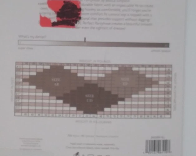 Medias transparentes lisas Jessica Simpson Control Top nude talla EF Foto 3 de 3