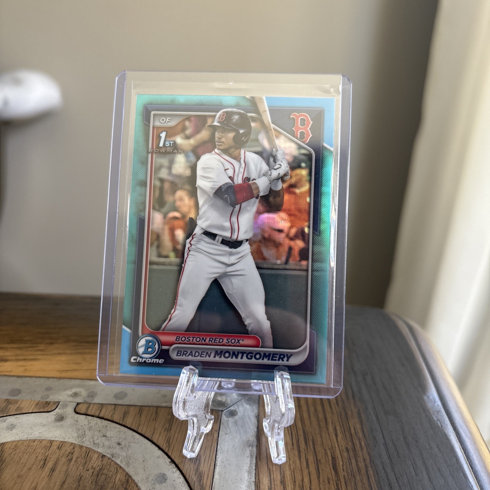 2024 Topps Bowman Chrome Draft-BDC-58 Braden Montgomery Sky Blue 1st Bowman 