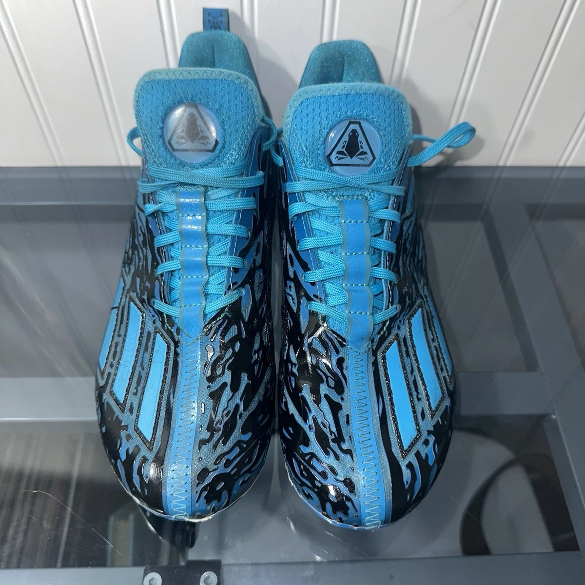 adidas Medium Width (D, M) Blue Football Shoes & Cleats for  display picture 3