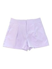 NWOT Woman's Express Shortie Super High Rise Pleated Dress Shorts Size 10