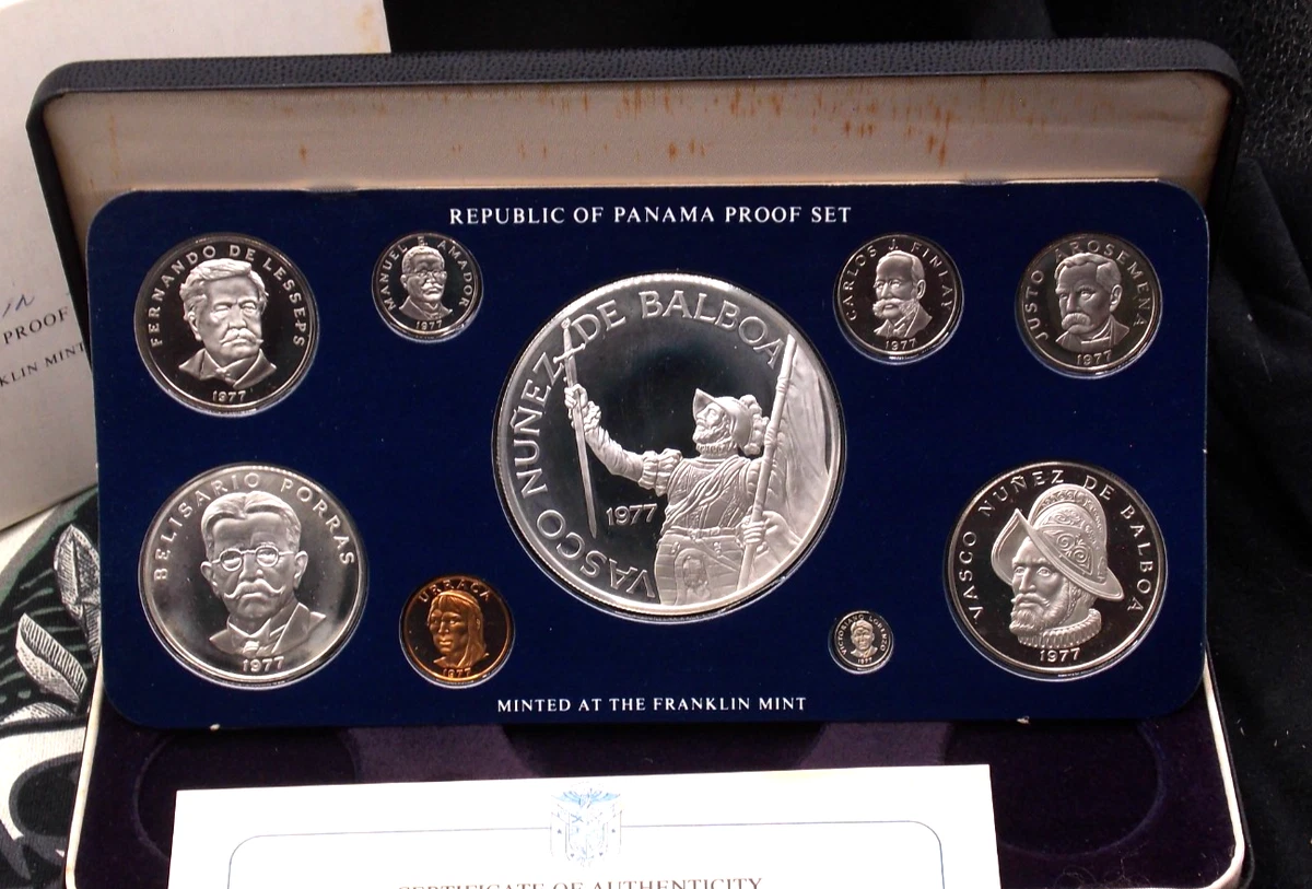 Silver 1977 Panamanian Coins for sale | eBay