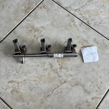 2017-2019 JAGUAR F-PACE 3.0L SUPERCHARGED RH FUEL RAIL LINE OEM FX23 9G774 AC
