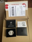 2022-S American Silver Eagle Proof 1 Ounce Silver Proof Coin COA OGP Ship Box
