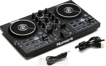 Numark Party Mix II DJ Controller with Built-in Light Show - Image 2 of 4