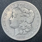 1878-CC Morgan Silver Dollar $1 VG Very Good Carson City Key Date