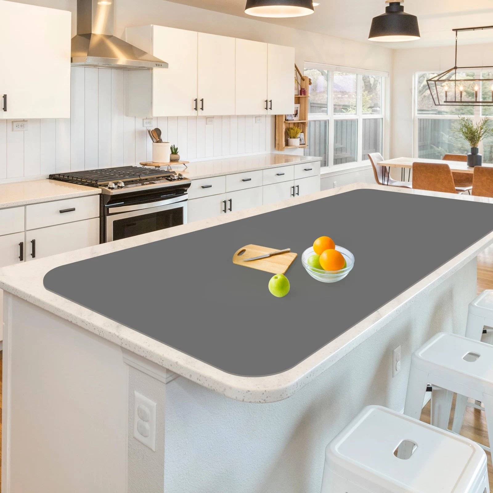 Silicone Mats for Kitchen Counter, Treerit 47.24"x 23.62" Extra Large Silicon...