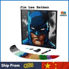 NEW Jim Lee Batman Collection 31205 – 4167 PCS Art Building Set for Collectors