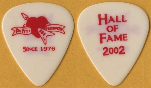 Tom Petty and the Heartbreakers 2002 Hall of Fame Induction Tour Guitar Pick