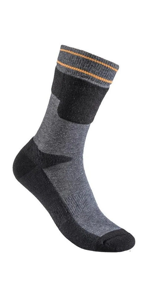 Feldtmann Funktionssocke Dibbersen Größe 39-42 schwarz/grau