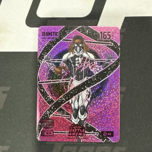 2026 Bo Jackson Battle Arena Pink Hex Foil “JEANETIC” IBF-30 First Edition SSP