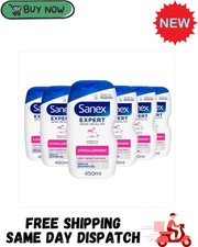 Sanex Biomeprotect Hypoallergenic Shower Gel 6x 450ml 6 Pack | UK Free Shipping 7.46 per litre