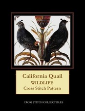 California Quail: Wildlife Cross Stitch Pattern by Kathleen George (English) Pap