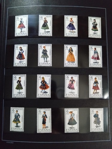 Spanien 1968 - 1975 ** Sammlung im Klemmbinder - Bild 3 von 8