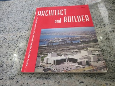 Architekturmagazin SÜDAFRIKA Vintage ARCHITECT and BUILDER - Juni 1971