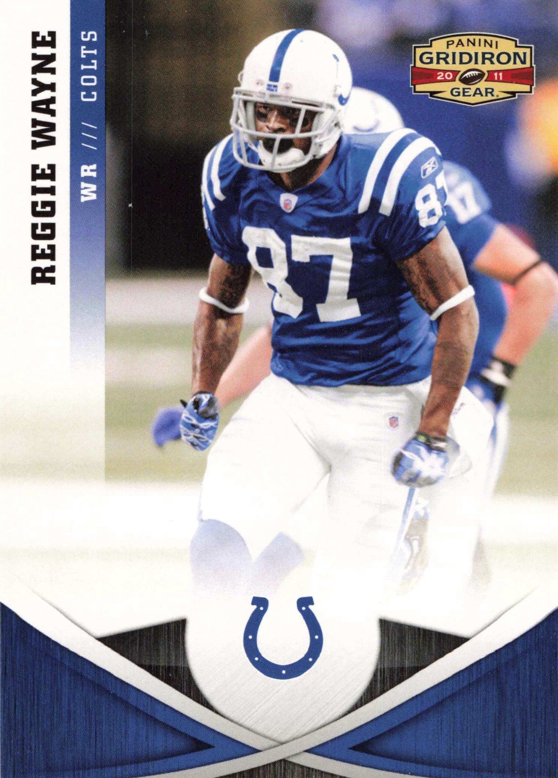 Reggie Wayne 2011 Panini Gridiron Gear #41 Indianapolis Colts