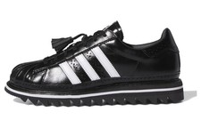 Size 9.5 - CLOT x adidas Superstar Black White for sale online | eBay