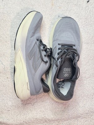  New Balance Fresh Foam X 880v15 Gray Men Size 9 Running Shoes M880F15 Medium D