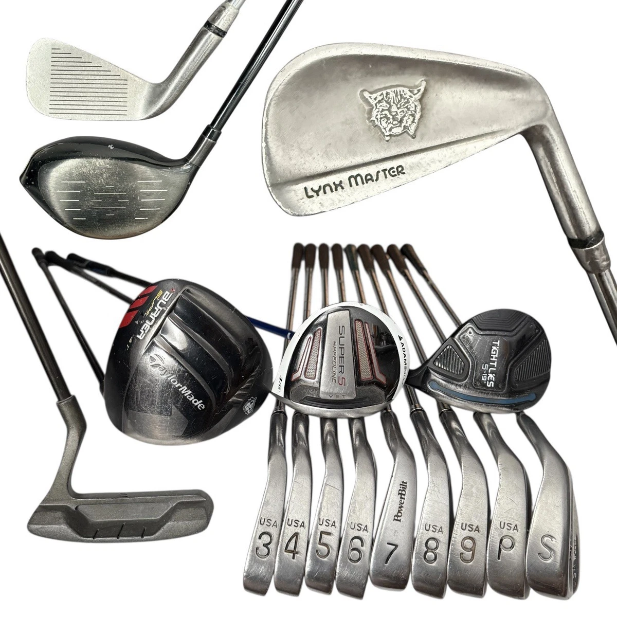 TaylorMade Steel Shaft Wood Set Golf Clubs for sale | eBay