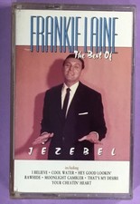 THE VERY BEST OF FRANKIE LAINE 'JEZEBEL' AUDIO CASSETTE, 1998 PULSE,