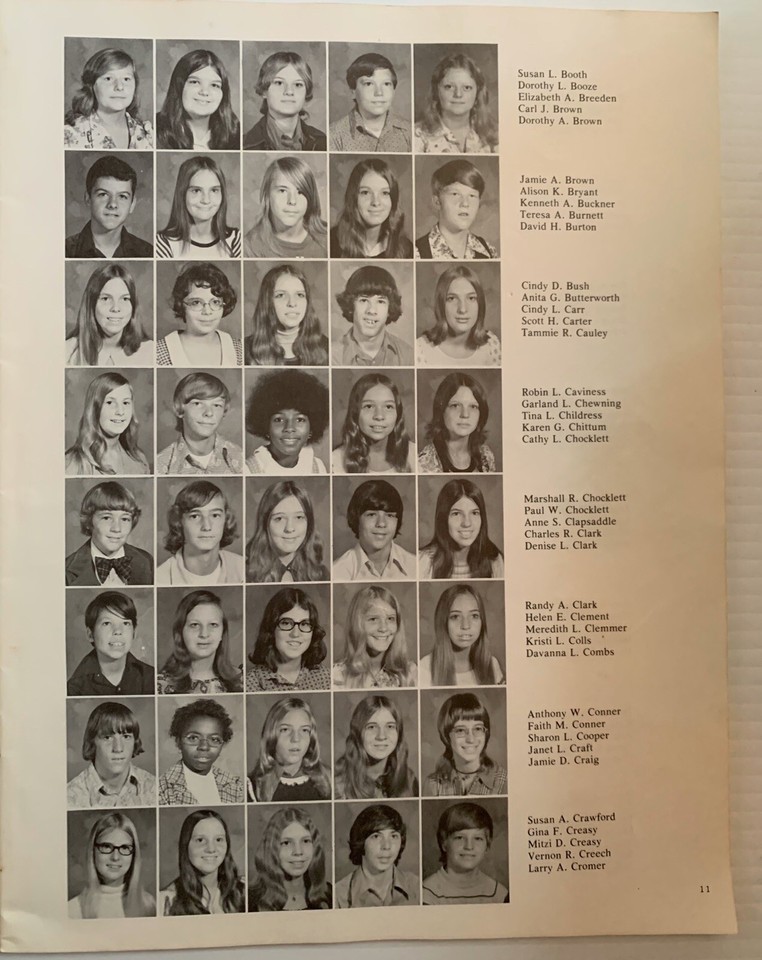 1974 WILLIAM BYRD INTERMEDIATE SCHOOL YEARBOOK, VINTON, VA | eBay