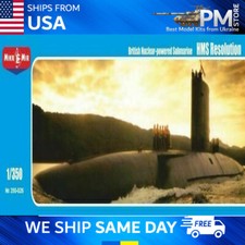 Mikro Mir 350-026 British Resolution-class submarine model kit scale 1/350