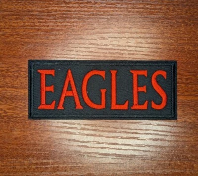 The Eagles Band Patch Hotel California Desperado Embroidered Iron On 2x4.75