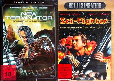 Cy-Warrior / Sci-Fighter - Der Serienkiller aus dem All (1989/96, DVD)
