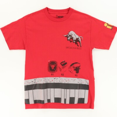 Success Comes Envy Chicago Bulls Solid T-Shirt Red Men's M