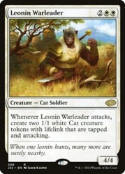 Leonin Warleader #208 Jumpstart 2022