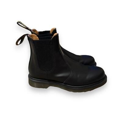 Dr. Martens 2976 Black Smooth Leather Chelsea Boots Mens 7 Womens 8 AW501 Amazon.com: Dr. Martens Unisex 2976 Smooth Leather Chelsea  main image 2