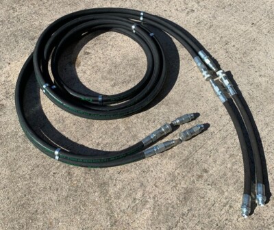 NEXT DAY DELIVERY Hydraulikhammer Schlauchset 6mtr R2AT Full Quick Connect Set