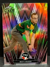 2024 Leaf RED Metal MATT RUSSO Bowling PBA Tour 1/1