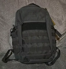 SJK Slumberjack Chaos 20L Backpack / Daypack Black With PALS Attachment NWT
