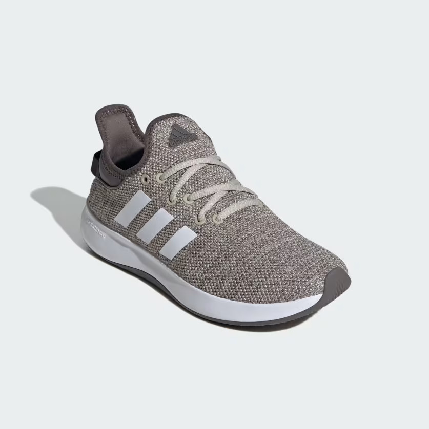 Спортивные кроссовки ADIDAS Womens CLOUD FOAM PURE SPIN Putty серого цвета 1D1064