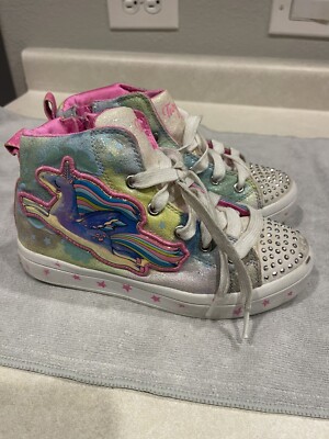 Kids Twinkle Toes Skechers Sneakers Size 3 
