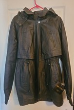 Oscar Piel Genuine Black Leather Jacket