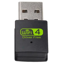 N 300Mbps Wireless USB Wifi Adapter Antenna Network 802.11n/g/b Nano FREE DRIVER