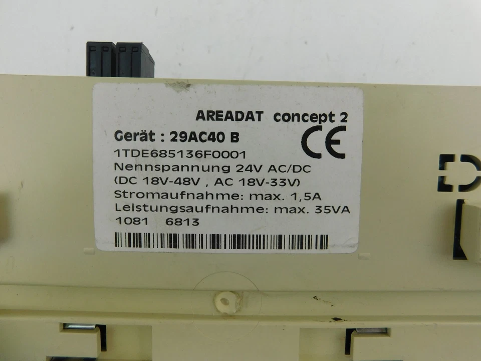 AREADAT CONCEPT 2 29AC40 B 1TDE685136F0001 Nennspannung 24V AC/DC  - Image 4 of 4