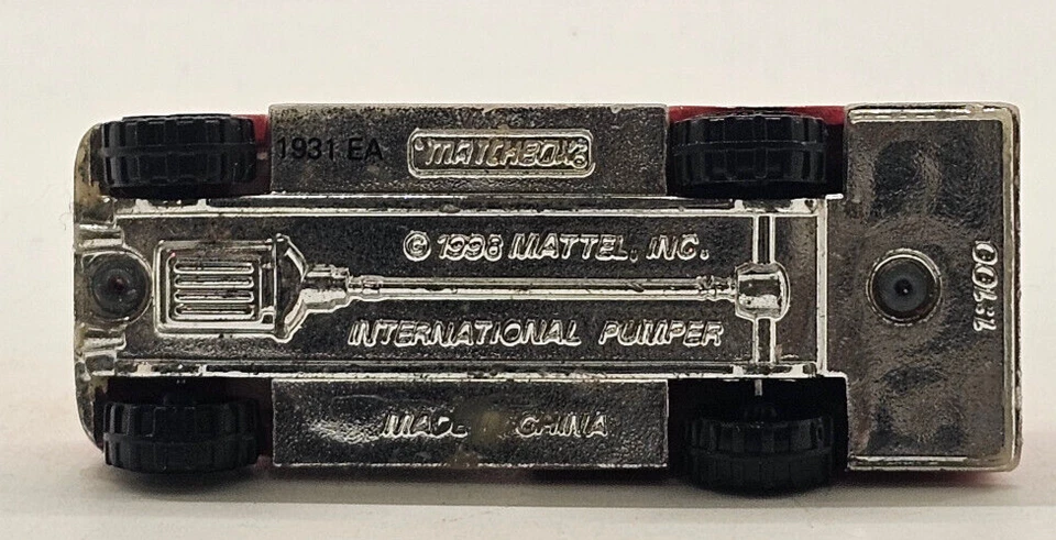 International Pumper - Matchbox / Mattel 1998 - Loose, As Is #20 - Изображение 3 из 3
