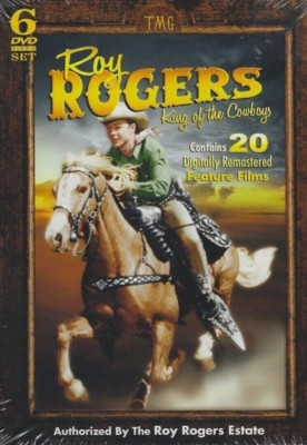 Roy Rogers: King of the Cowboys (6-DVD, 2010, Timeless Media) Free Shipping!