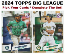 2024 Topps Big League Baseball - Pick Your Cards / Complete The Set!