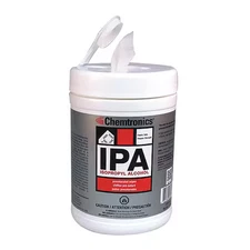 Chemtronics Sip100p Alcohol Wipes, Unscented, 100 Ct, Pk100