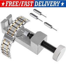Metal Adjustable Watch Band Strap Bracelet Link Pin Remover Repair Tool Kit US